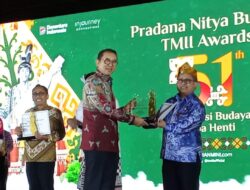 Anjungan Kalsel Meraih Predikat Terbaik Pradana Nitya Budaya TMII Award Tahun 2026