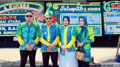 Wujudkan Sinergitas Antar Daerah, Pemkab Kotabaru Hadiri Acara Puncak Hari Jadi HSU