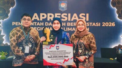 Kerja Nyata ELH Berbuah Emas, Banjarbaru Terbaik I Penanganan Stunting dan Kemiskinan Kalimantan
