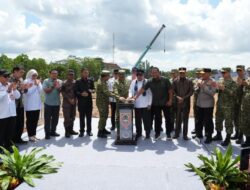Peresmian Pembangunan Kodam X Lambung Mangkurat di Banjarbaru