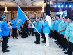 Pelantikan Pengurus KNPI Kalsel; Gubernur Muhidin Siap Bantu Kegiatan Pemuda di Banua