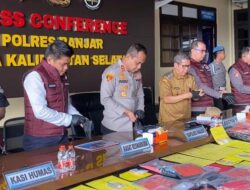 Operasi Antik Tahun 2026, Polres Banjar Bekuk 54 Budak Narkoba