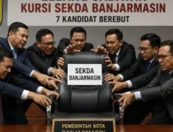 Panas! Jabatan Sekdako Banjarmasin Diperebutkan Tujuh Kandidat