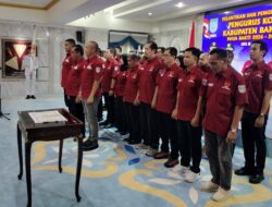 Rofiqi Resmi Estafet Irwan Bora Sebagai Ketua KONI Kabupaten Banjar