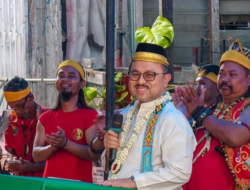 Sultan Khairul Saleh Meresmikan Rumah Adat Banjar di Birayang