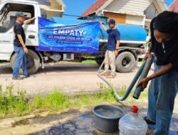 Empaty Penyaluran Sosial Air Bersih Dari PT Air Minum Intan Banjar