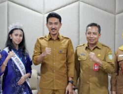 Perwakilan Putri Pelajar Kabupaten Banjar Audiensi Bupati Saidi