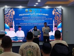 Sekda Kotabaru Lepas Kafilah MTQ Menuju Ajang Tingkat Provinsi Kalimantan Selatan