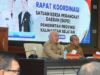 Gubernur Muhidin Pimpin Rapat Koordinasi Persiapan Hari Jadi
