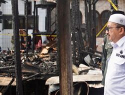 Wabup Banjar Kunjungi Korban Musibah Kebakaran di Pingaran Ilir