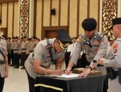 Sertijab Pejabat Utama Polda Kalsel, Kapolda: Adaptasi Cepat Pejabat Baru