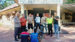 Dua Pelaku Curanmor di Tungkaran Diamankan Bersama Barbuk Motor Jadul