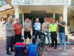 Dua Pelaku Curanmor di Tungkaran Diamankan Bersama Barbuk Motor Jadul