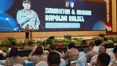 Tingkatkan Pelayanan yang Responsif, Polda Kalsel Laksanakan Rakernis