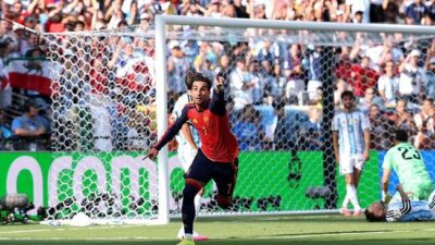 Spanyol Kandaskan Argentina Dengan  Gol Semata Wayang