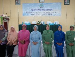 Kunjungan ke Makodim 1004, GOW Kotabaru Gelar Pertemuan dan Edukasi Kesehatan Mental