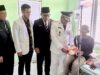 Bupati dan Wakil Bupati Kotabaru Melaksanakan Anjangsana HUT ke-81 RI ke RSUD PJS