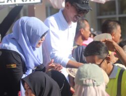 Jalan Sehat Hadiah Utama Dua Paket Umrah di Alun alun Ratu Zalecha Martapura