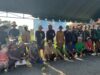 Warga Desa Pematang Baru Kerja Bakti Bersihkan Sungai Setempat
