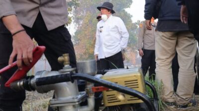 Gubernur Muhidin Serius Tangani Karhutla di Kawasan Guntung Damar
