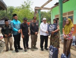 Bantuan Korban Musibah Puting Beliung di Desa Pingaran Ulu