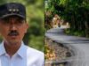 Bupati Saidi Meninjau Pembangunan Infrastruktur Jalan di Perbatasan Kecamatan