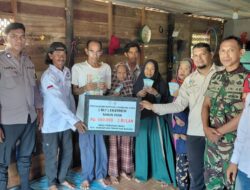 Penyerahan BLT Ekstrem Tahun 2026 di Desa Pematang Baru