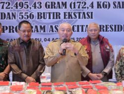 Gubernur Muhidin Apresiasi Pengungkapan Kasus Narkoba Polda Kalsel
