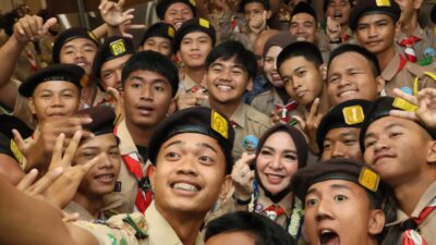 Ketua Kwarda Pramuka Kalsel Tutup Penguatan Karakter Siswa