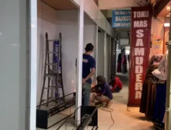 Mal Bauntung Pasar Tanjung Semakin Dipercantik, Pedagang Bakal Dapat Menempati