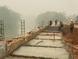 Proyek Pembangunan Tebing Pasar Tanjung Rampung Desember 2026