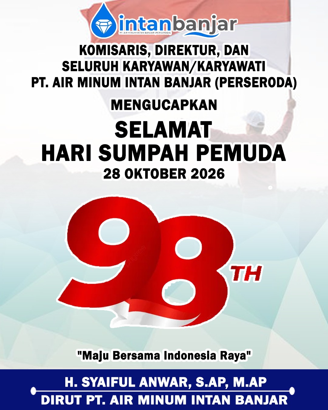 H Syaiful Anwar PTAM Intan Banjar Mengucapkan Selamat Hari Sumpah Pemuda 28 Oktober 2026