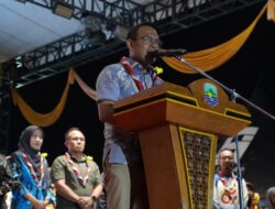 Penutupan Hari Pramuka ke-65 di Kotabaru Berlangsung Meriah