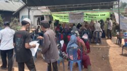 Layanan Disdukcapil Kabupaten Banjar di Desa Pindahan Baru, Senin (12/10/2026). (Foto: Pemerintah Desa Pindahan Baru/katajari.com)
