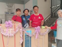 Teriak Gembira Munawarah Mendapatkan Kulkas Hadiah Utama Jalan Santai Desa Tanjung Rema