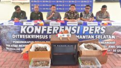 Gagal! Penyelundupan 57,8 Kilo Sisik Trenggiling dan 90 Gram Paruh Burung Rangkong