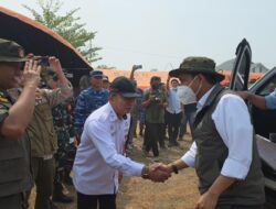 ‎Monitoring Karhutla Bersama Menteri Kehutanan dan Sekdaprov  Kalsel