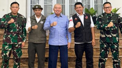 Gubernur Muhidin Sinergi Penguatan Penanganan Kahutla Bersama Menteri Kehutanan